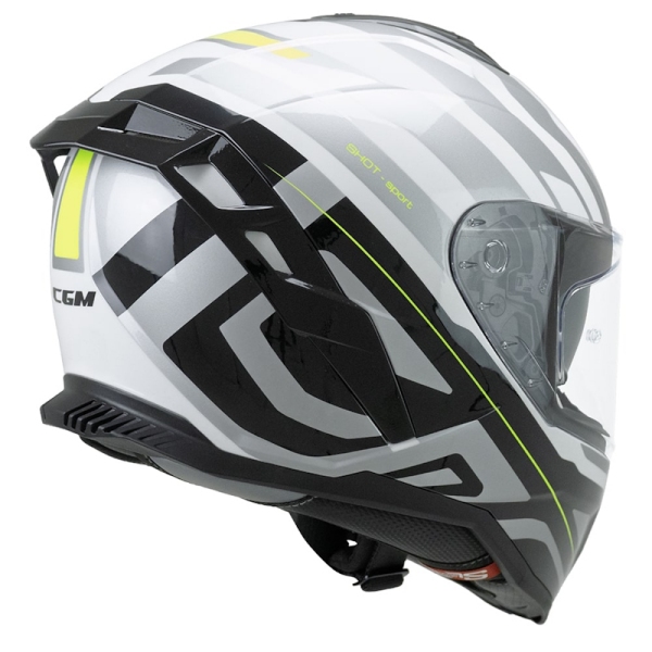 ČELADA CGM SHOT SPORT - BELA