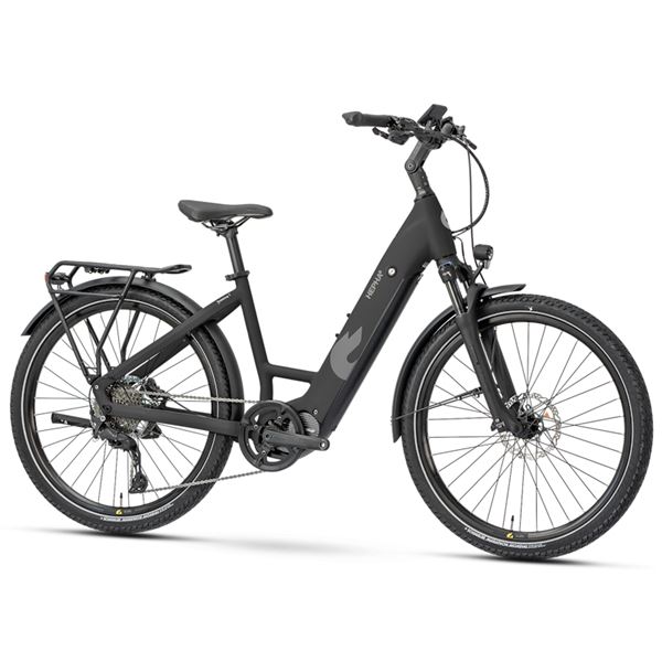 ELEKTRIČNO KOLO HEPHA TREKKING 7 PERFORMANCE LS 708Wh - ČRNO