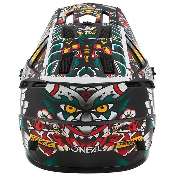 ČELADA ONEAL BACKFLIP INKED - VEČBARVNA