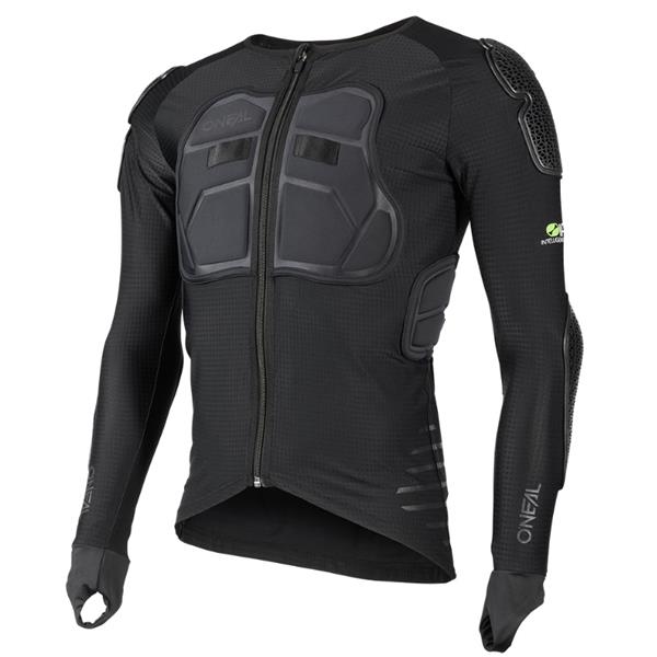 DOLGA ZAŠČITNA MAJICA ONEAL STV DOLGA - ČRNA