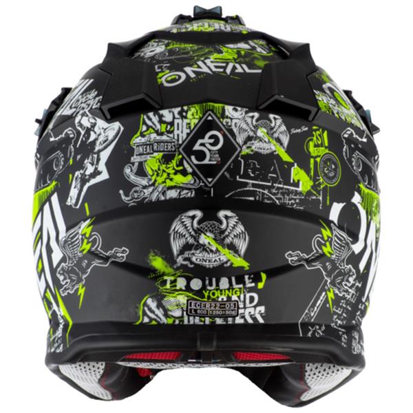 ČELADA ONEAL 2SRS ATTACK YOUTH - ČRNA