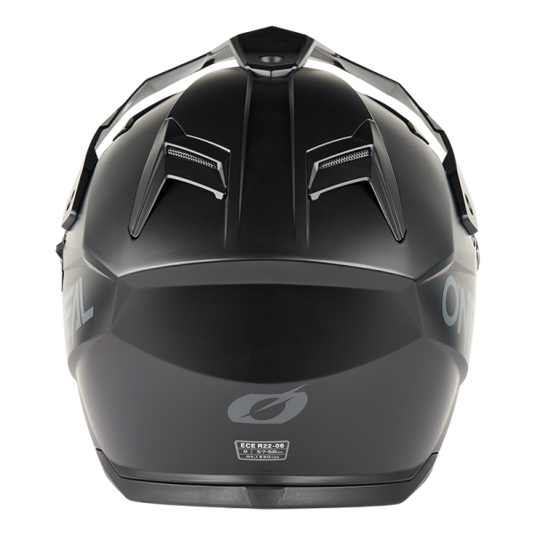 MOTORISTIČNA ČELADA ONEAL D-SRS SOLID - ČRNA