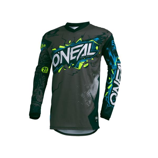 OTROŠKA MAJICA ONEAL ELEMENT KID VILLAIN - SIVA