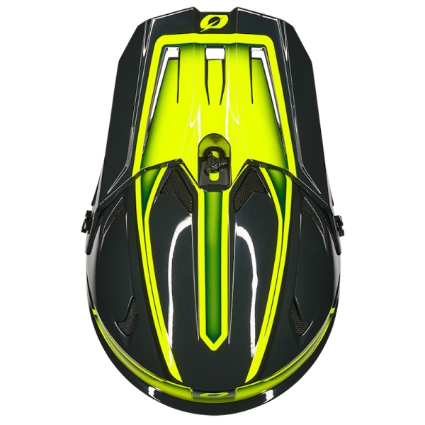 OLESARSKA ČELADA ONEAL SONUS SLICK - SIVA / RUMENA