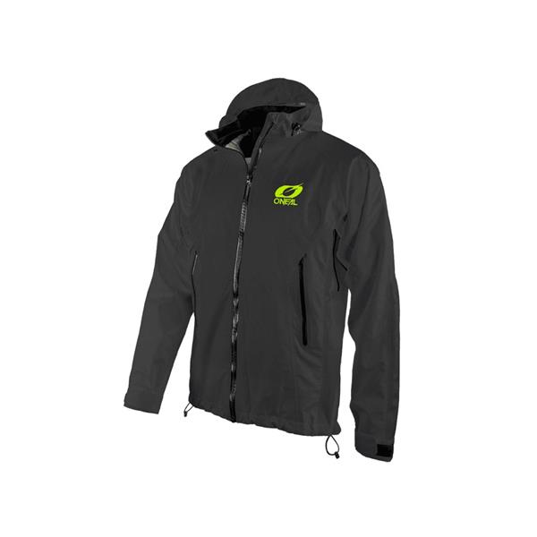 DEŽNA JAKNA ONEAL TSUNAMI - ČRNA