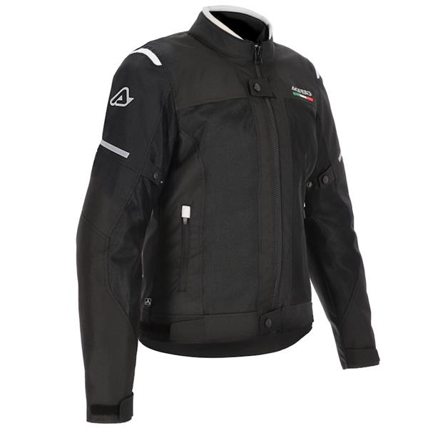 ŽENSKA JAKNA ACERBIS RUBY ČRNA / BELA