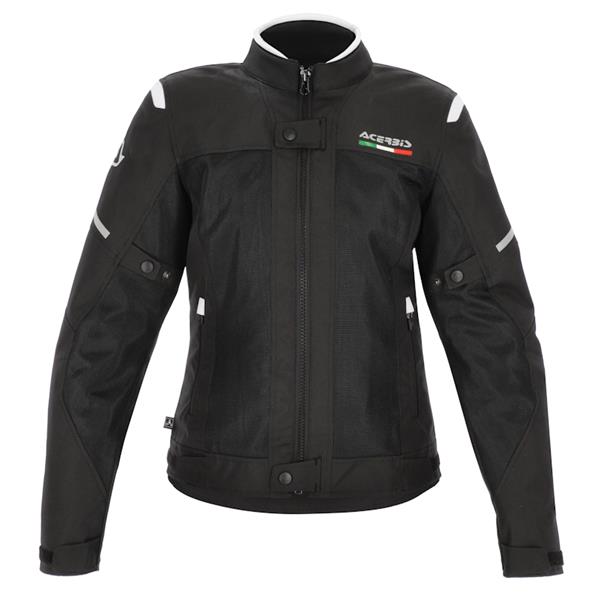 ŽENSKA JAKNA ACERBIS RUBY ČRNA / BELA