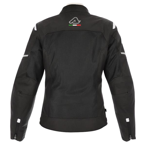 ŽENSKA JAKNA ACERBIS RUBY ČRNA / BELA