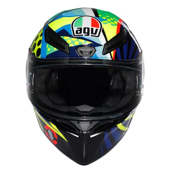 ČELADA AGV K1S ROSSI WINTER TEST - VEČBARVNA