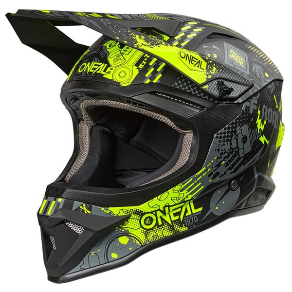 ČELADA ONEAL 1SRS VIBRANT - ČRNA / RUMENA