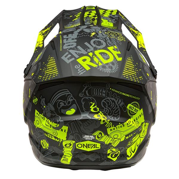 ČELADA ONEAL 1SRS VIBRANT - ČRNA / RUMENA