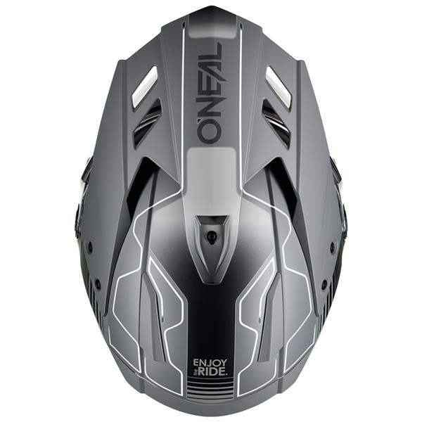 ČELADA ONEAL SIERRA RS ECHO - ČRNA / SIVA