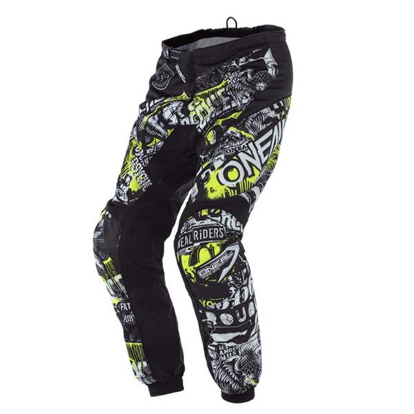 OTROŠKE HLAČE ONEAL ELEMENT v.18 ATTACK KID - ČRNE