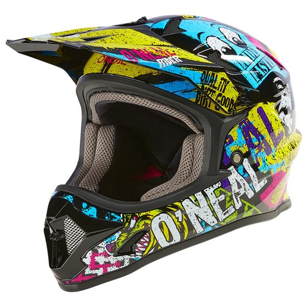 OTROŠKA ČELADA ONEAL SONUS KID RIOT - VEČBARVNA