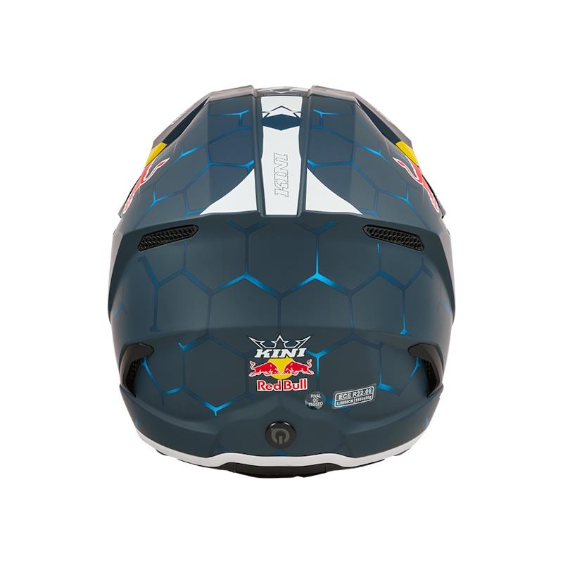 OTROŠKA ČELADA KINI RED BULL MX3 1.0 KID - MODRA