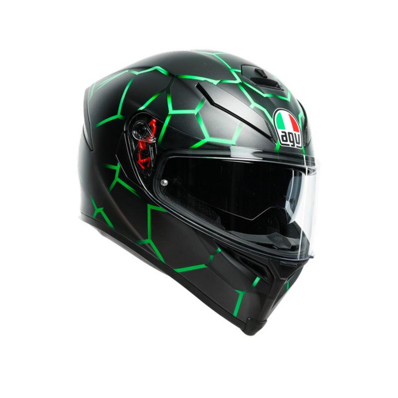 ČELADA AGV K5S VULCANUM ZELENA L