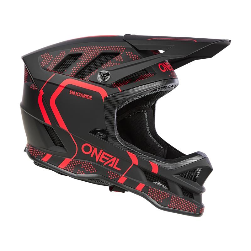 ČELADA ONEAL BLADE POLY STRIKE - RDEČA