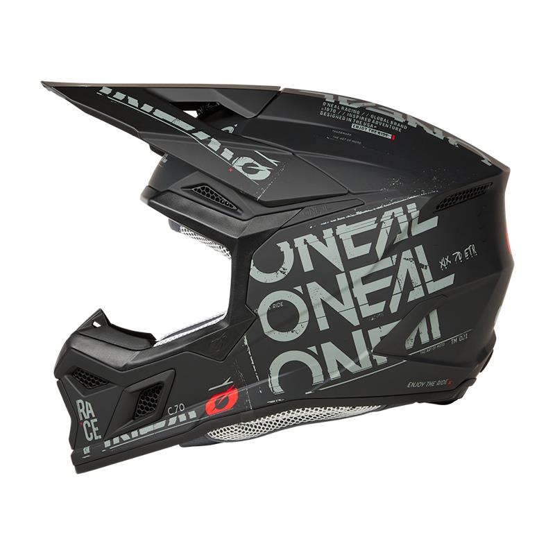 ČELADA ONEAL 3SRS STATIC - ČRNA