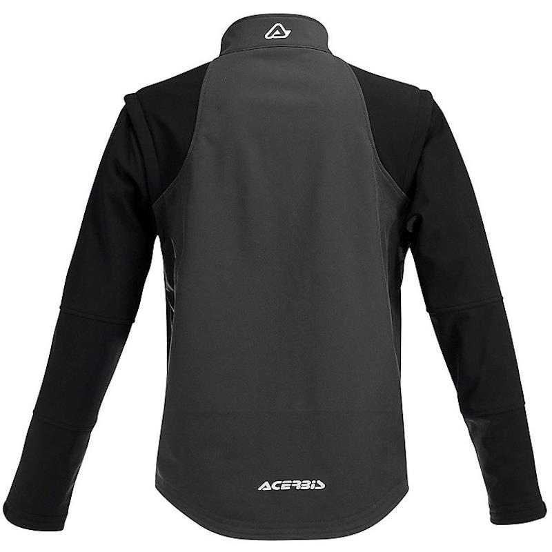 JAKNA ACERBIS SOFTSHELL ONE - ČRNA