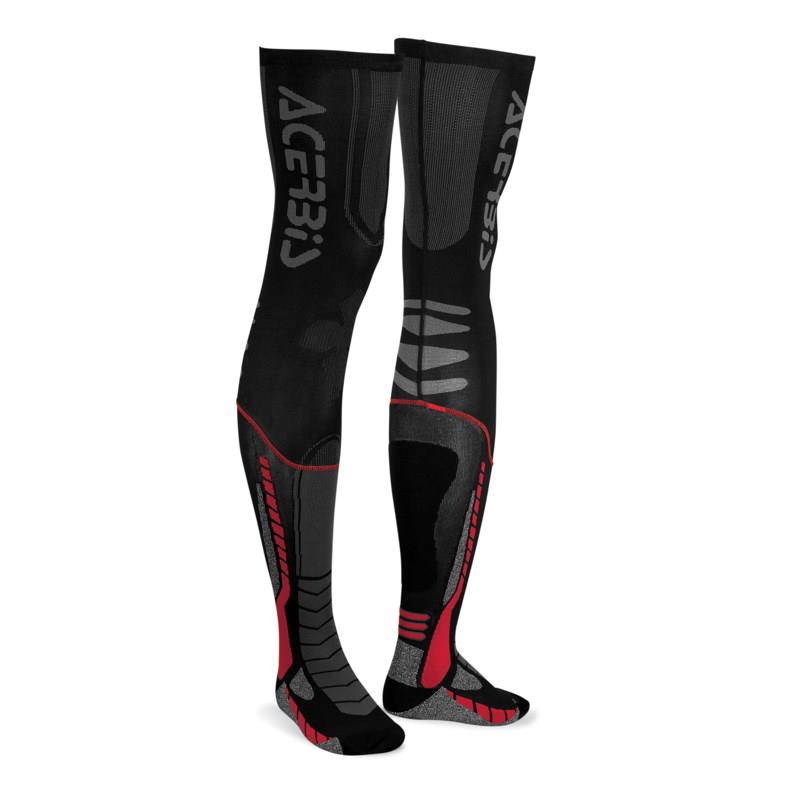 NOGAVICE ACERBIS X-LEG - ČRNE