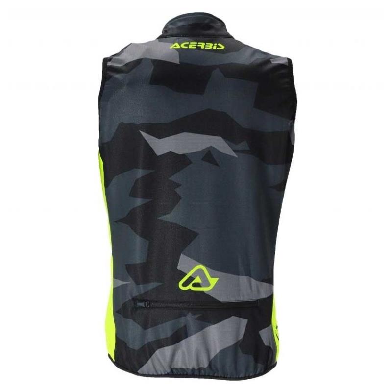BREZROKAVNIK ACERBIS X-WIND ČRN RUMEN