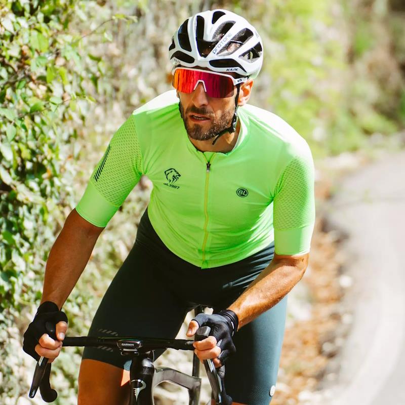 MAJICA BICYCLE LINE SESTO G1 - FLUO ZELENA