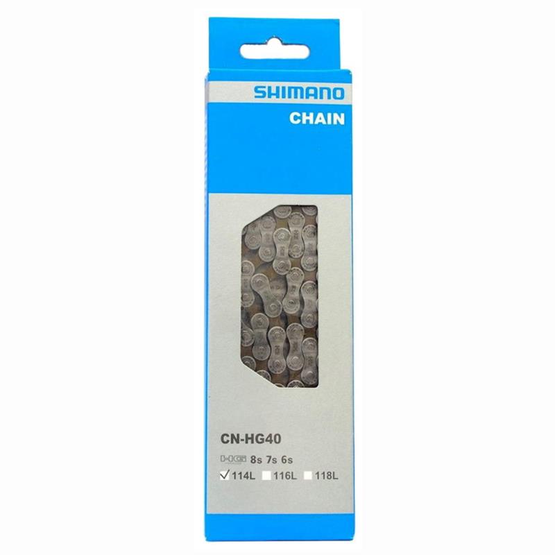 VERIGA SHIMANO CN-HG40 114ČL 6/7/8p