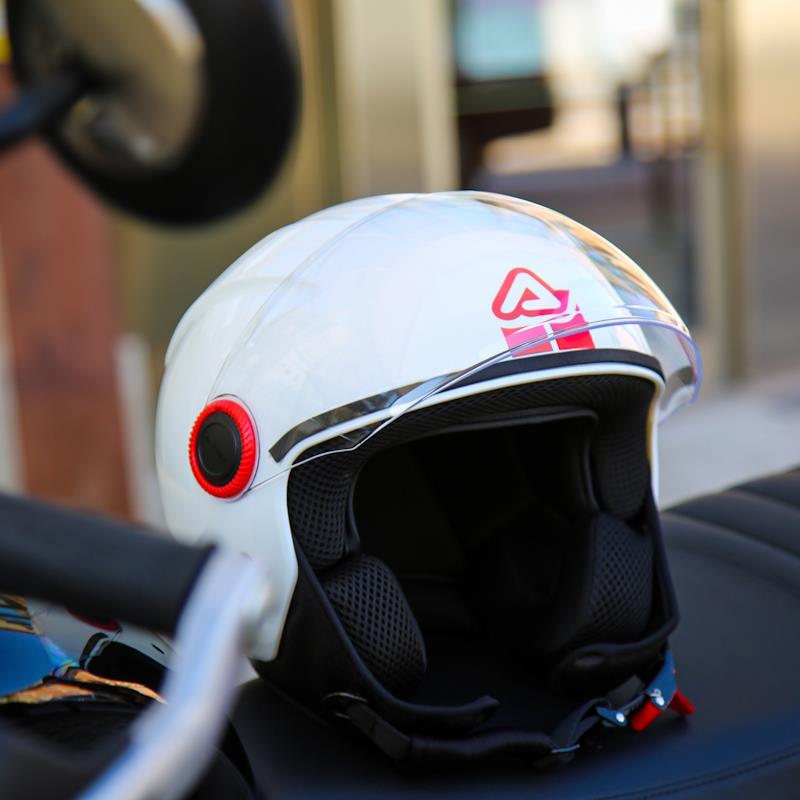 ČELADA ACERBIS JET BREZZA - BELA