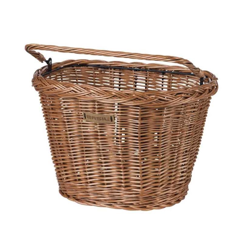 KOŠARA BASIL BREMEN WICKER KF RATAN - SPREDNJA