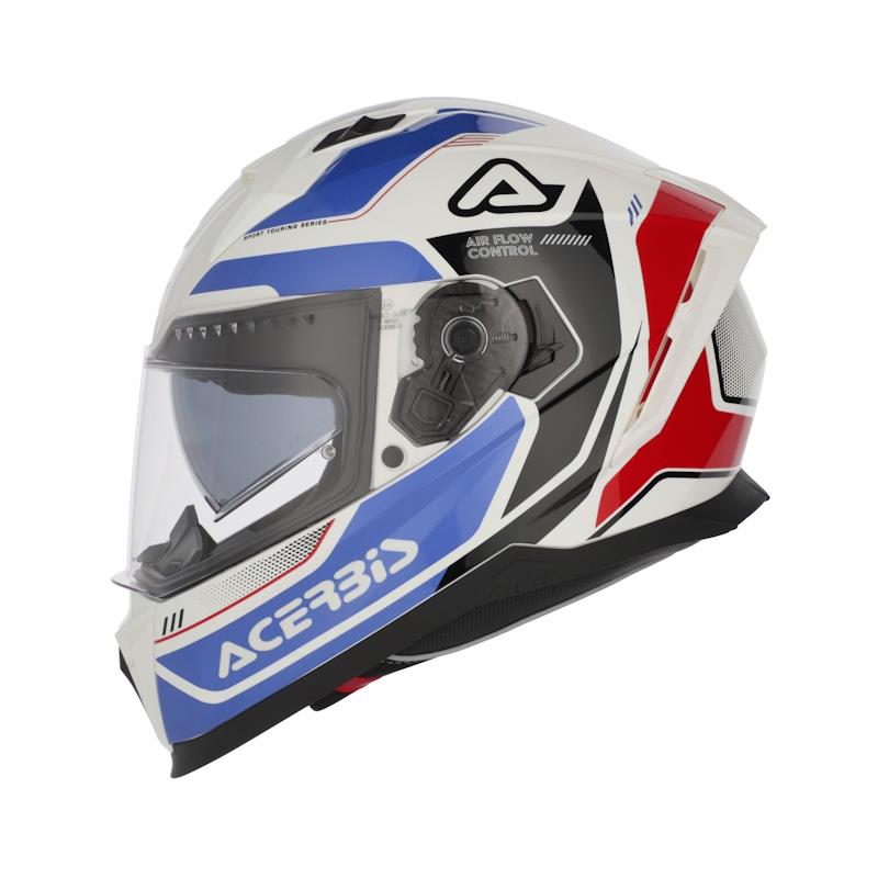 ČELADA ACERBIS X-WAY 2206 GRAPHIC - BELA