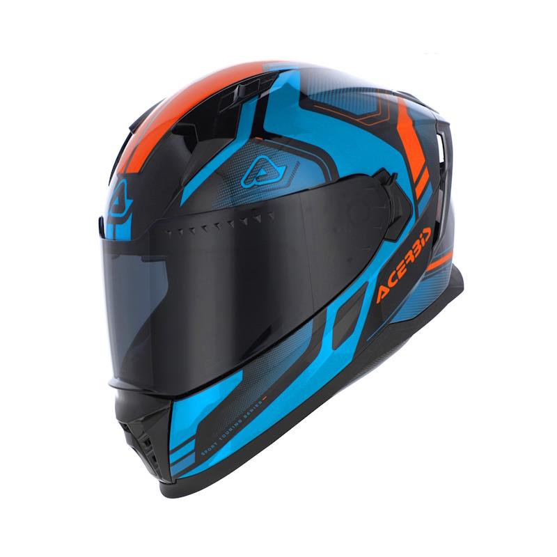 ČELADA ACERBIS X-WAY 2206 GRAPHIC - MODRA