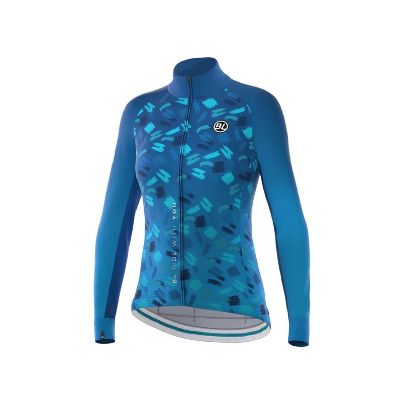 ŽENSKA TERMO MAJICA BICYCLE LINE GRAFITE MODRA