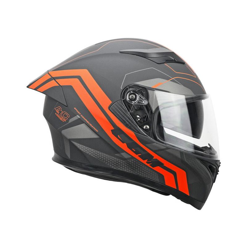 ČELADA CGM 316Y SPEED RACER - SIVA
