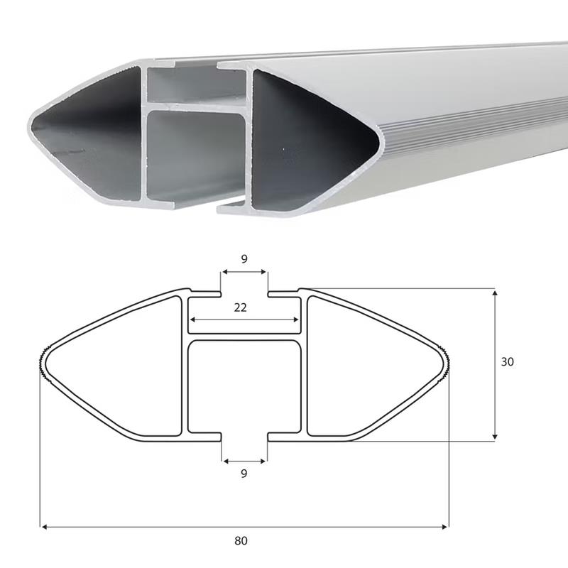 PREČKE STREŠNE G3 CLOP AIRFLOW