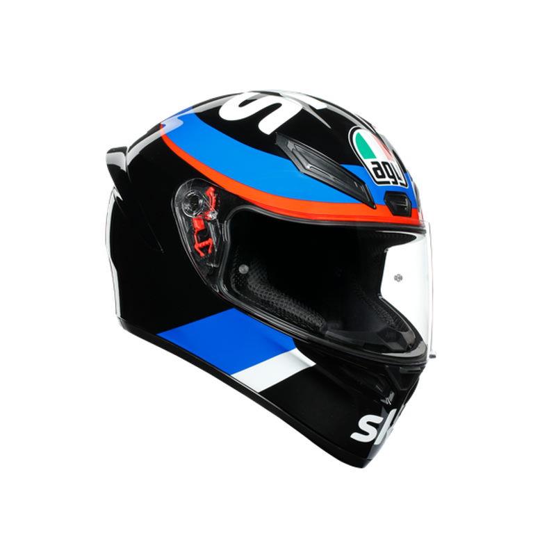 ČELADA AGV K1 VR46 SKY RACING TEAM - ČRNA