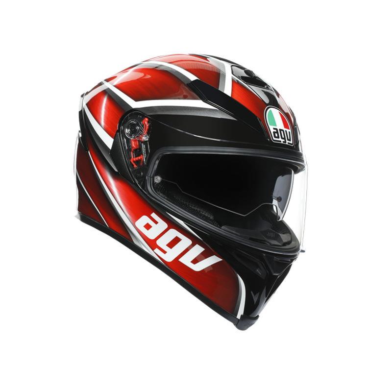 ČELADA AGV K5S TEMPEST RDEČA