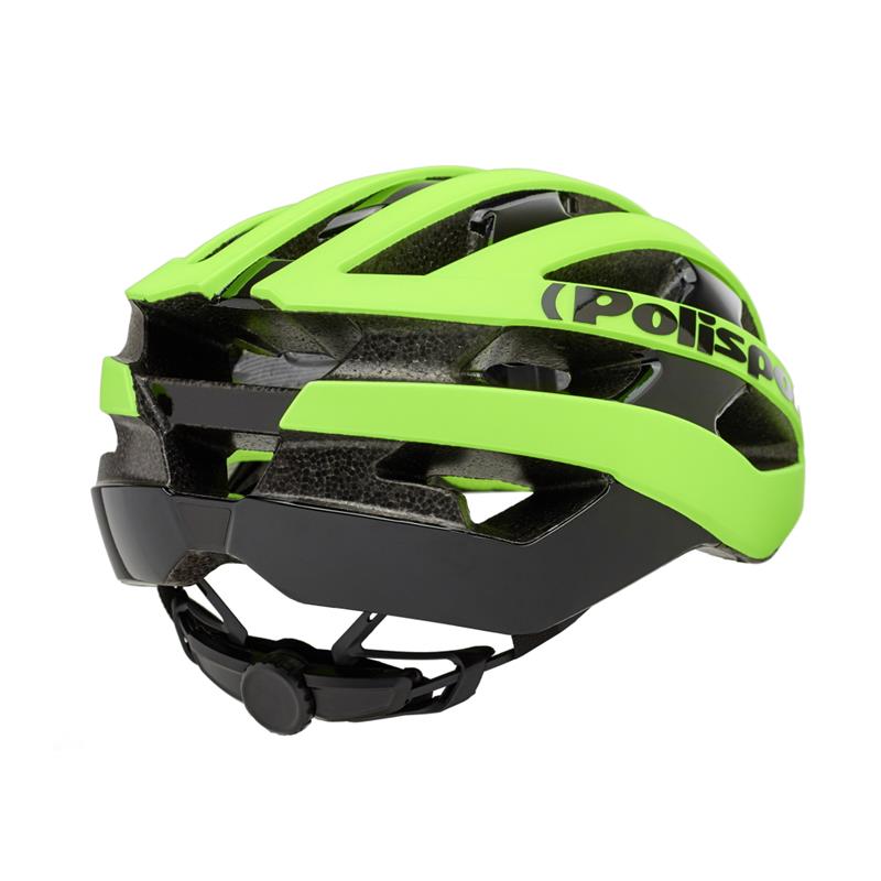 ČELADA LIGHT PRO POLISPORT ZELENA / ČRNA
