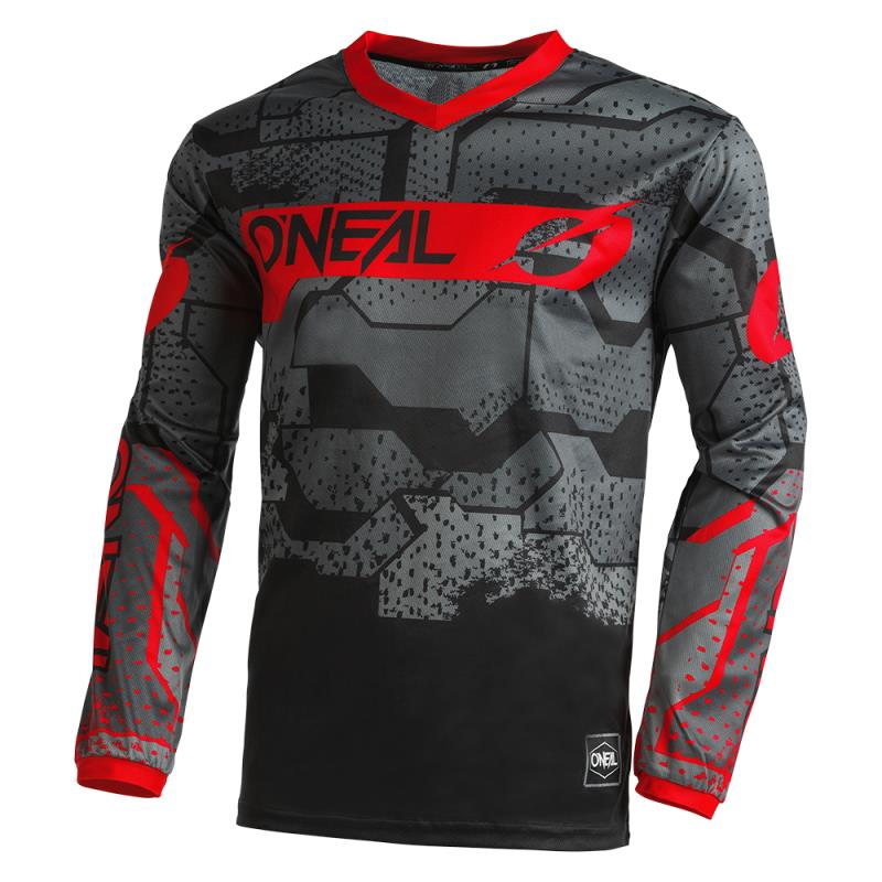 MAJICA ONEAL ELEMENT YOUTH CAMO - RDEČA