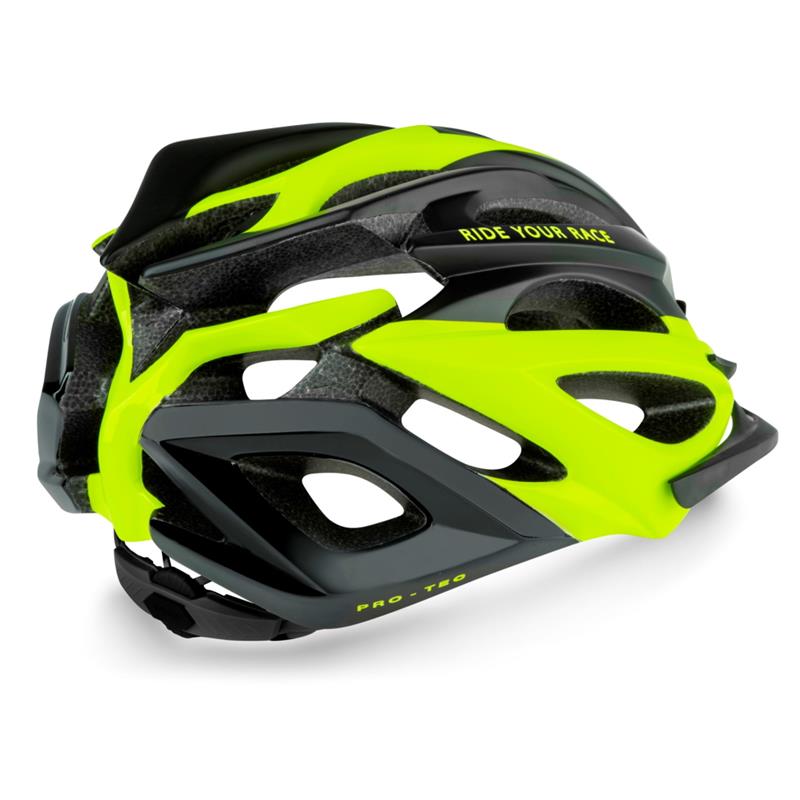 ČELADA R2 PRO - TEC ČRNA / RUMENA