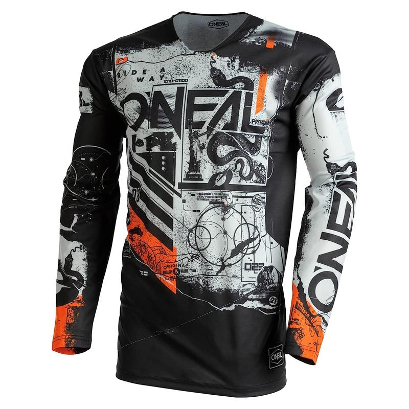 MAJICA ONEAL MAYHEM SCARZ V.22 - ČRNA