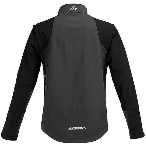 JAKNA ACERBIS SOFTSHELL ONE - ČRNA