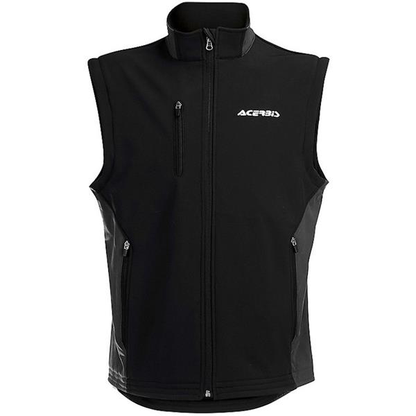 JAKNA ACERBIS SOFTSHELL ONE - ČRNA