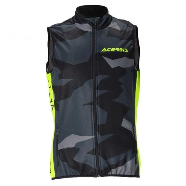 BREZROKAVNIK ACERBIS X-WIND ČRN RUMEN