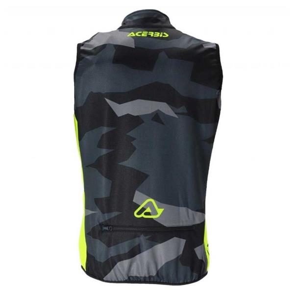 BREZROKAVNIK ACERBIS X-WIND ČRN RUMEN