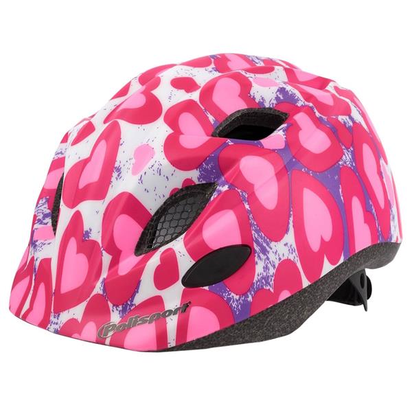 ČELADA POLISPORT KIDS PREMIUM HEARTS - 52-56cm