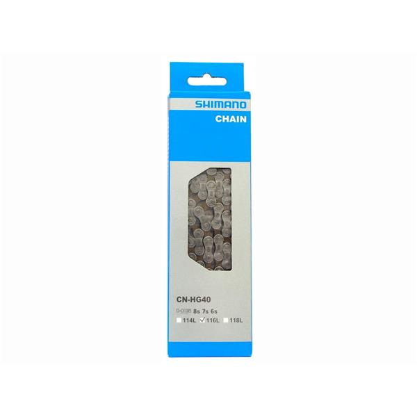 VERIGA SHIMANO CN-HG40 116ČL 6/7/8p