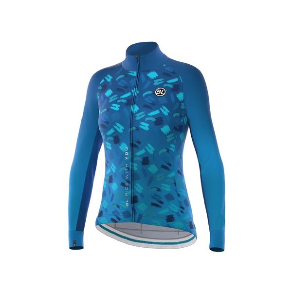 ŽENSKA TERMO MAJICA BICYCLE LINE GRAFITE MODRA