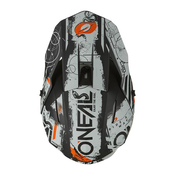 ČELADA ONEAL 3SRS SCARZ - ČRNA