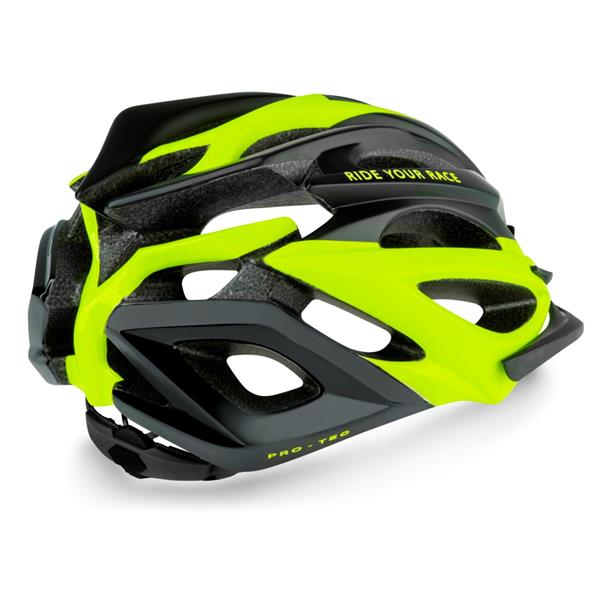 ČELADA R2 PRO - TEC ČRNA / RUMENA