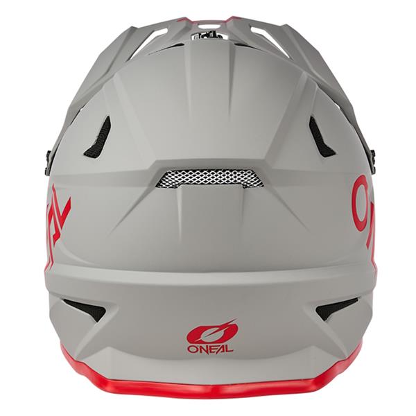 KOLESARSKA ČELADA O’NEAL SONUS SOLID V.25 -  SIVA / RDEČA